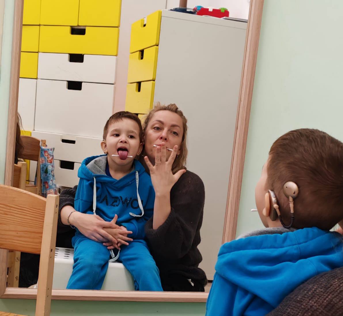 Мама Матвея - Софья говорит: «От всей нашей семьи выражаем огромную благодарность фонду «Благодействие» за помощь в реабилитации нашего сына»