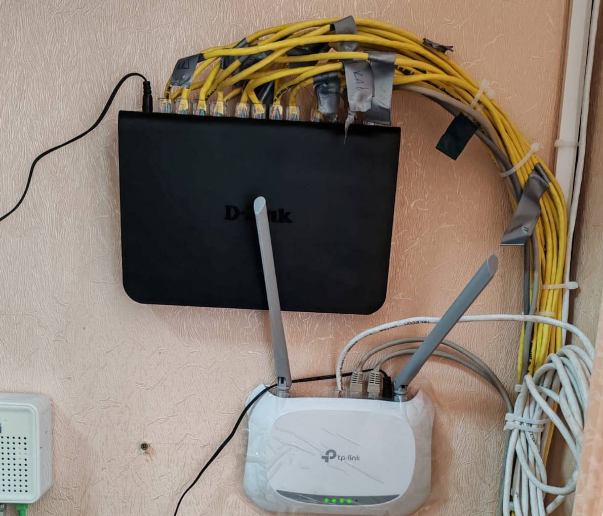 Завершены работы по проведению локальной сети в ГКУ ВО “Центр содействия семейному воспитанию и постинтернатного сопровождения” в г. Собинка!